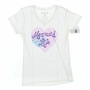 NWT MERMAID LIFE V-NECK TOP SIZE SMALL